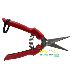 TIJERA RECOLECCIÓN INOX ROJA Sistemas Hortícolas Almería
