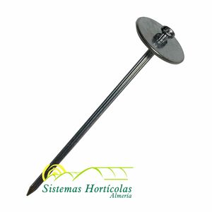 CLAVO 15 CM CON ARANDELA GALVANIZADO Sistemas Hortícolas Almería