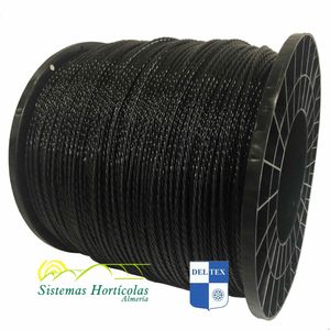 CABLE TRENZADO DELTEX 4x2 mm. Rollo 900 m. Sistemas Hortícolas Almería