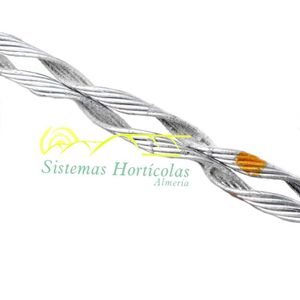 EMPALME TRENZA 2X2,5 mm. 71 GEP-4.82/5.02/D Sistemas Hortícolas Almería