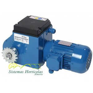 MOTOR ESPECIAL 800NM 0.75kw CON CADENAS Y PIÑONES Sistemas Hortícolas Almería