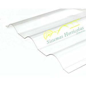 POLICARBONATO PERFIL OMEGA TRANSPARENTE PRECIO Ud. placa y m2 Sistemas Hortícolas Almería