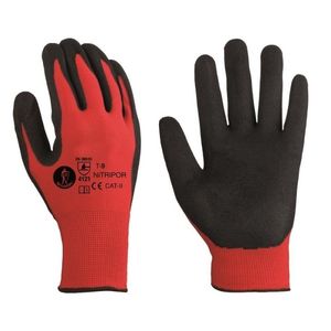 Guante nylon con recubrimiento nitrilo foam NITRIPOR, JOMIBA