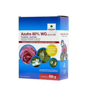 Fungicida - Acaricida AZUFRE WG 500 g Sipcam Jardín