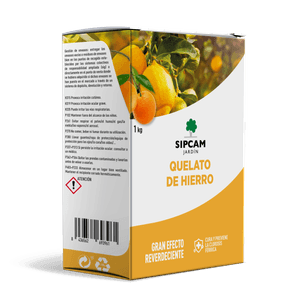 Corrector de hierro Quelato de hierro 2,4% 500 g Sipcam Jardín