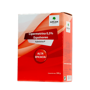 Control de insectos voladores y rastreros CIPERMETRINA ESPOLVOREO 500 g Sipcam Jardín