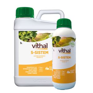 Fertilizante líquido a base de azufre VITHAL  EXPERT S-SISTEM 1 L Sipcam Jardín