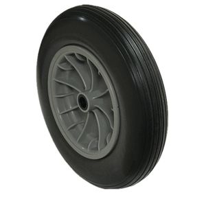 Rueda 350.8 C/R Agu. Nylon Impinchable Gris