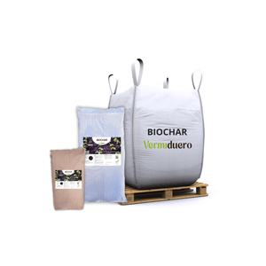 Biochar Vermiduero 10L, 40L, 500L, 1.000L
